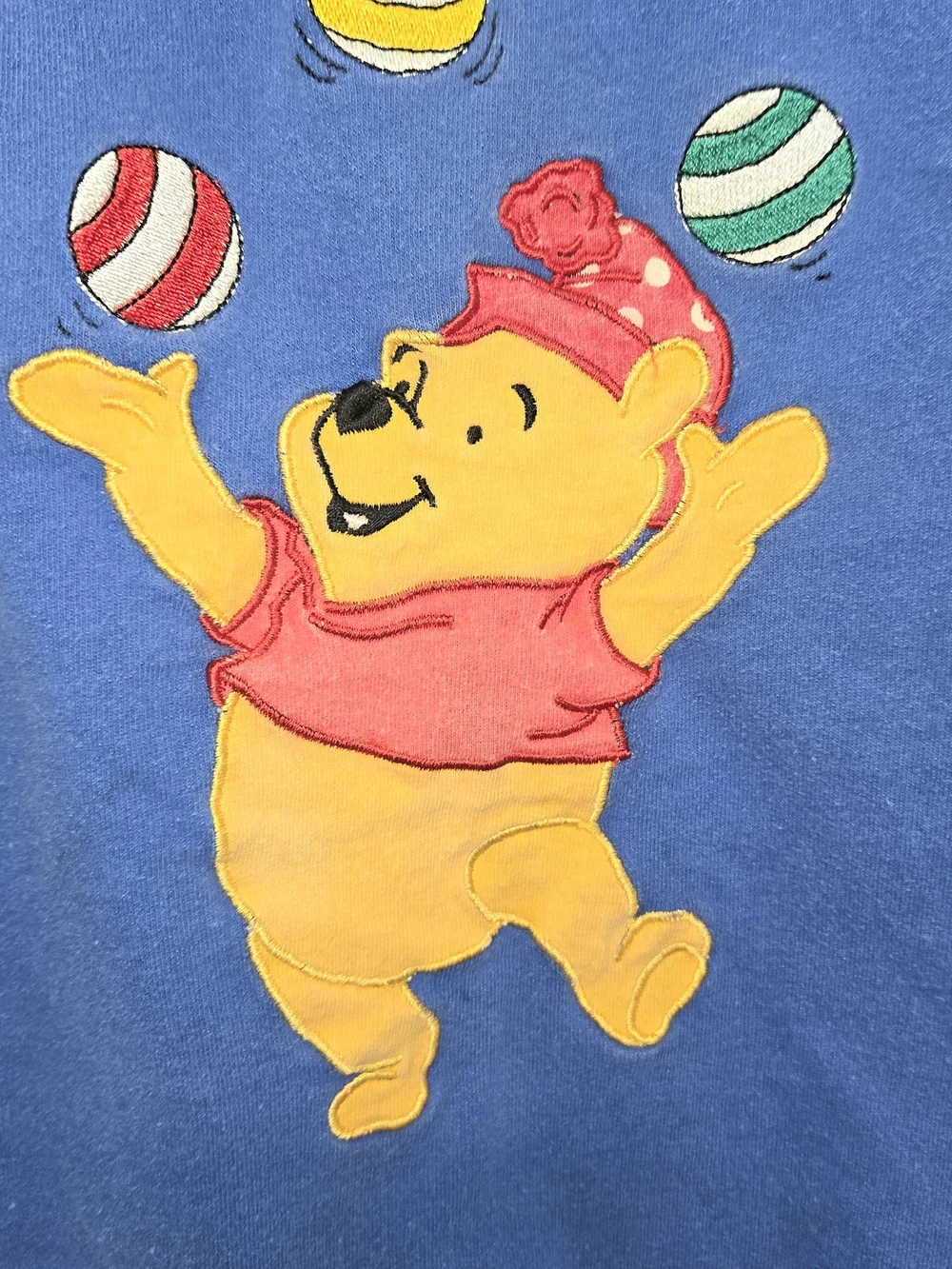 Vintage 90s Winnie The Pooh Romper Size 24M Stains PLEASE READ